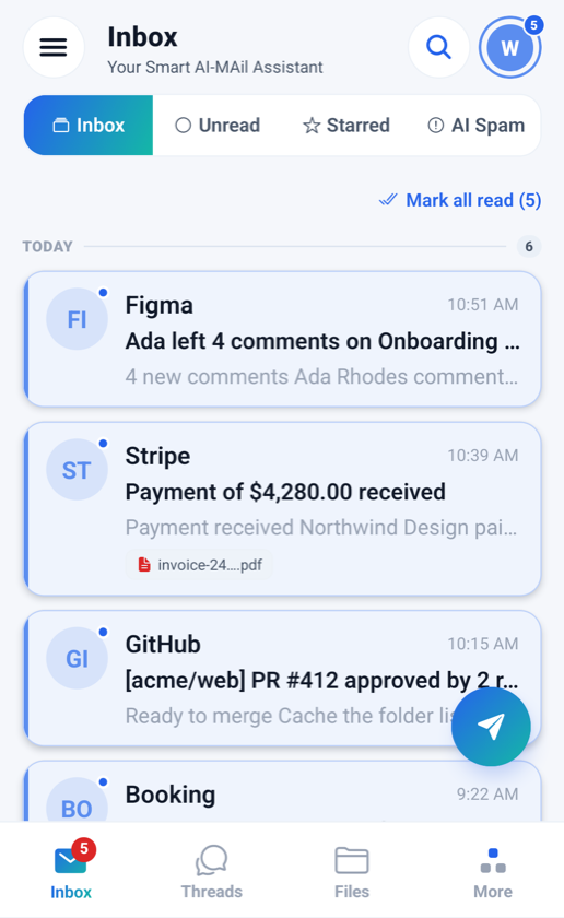 The inbox
